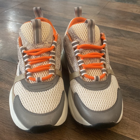 Dior snake skin orange addition sneakers - Picture 5 of 7